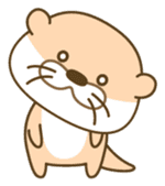 Everyday otter! sticker #5017434