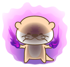 Everyday otter! sticker #5017435