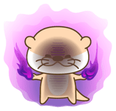 Everyday otter! sticker #5017435