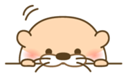 Everyday otter! sticker #5017438