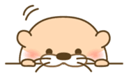 Everyday otter! sticker #5017438