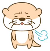 Everyday otter! sticker #5017441