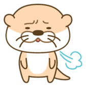Everyday otter! sticker #5017441