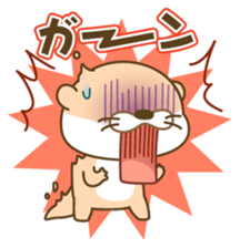 Everyday otter! sticker #5017450
