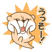 Everyday otter! sticker #5017451