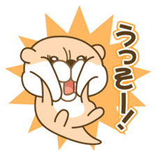 Everyday otter! sticker #5017451