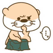 Everyday otter! sticker #5017457