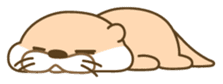 Everyday otter! sticker #5017458