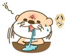 Everyday otter! sticker #5017460
