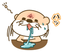 Everyday otter! sticker #5017460