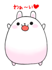 love love usamaru sticker #5017559