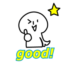 Ninja"Shadow" & White residents sticker #5017903