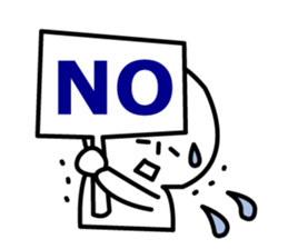 Ninja"Shadow" & White residents sticker #5017905