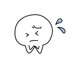 Ninja"Shadow" & White residents sticker #5017916