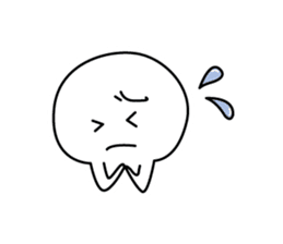 Ninja"Shadow" & White residents sticker #5017916