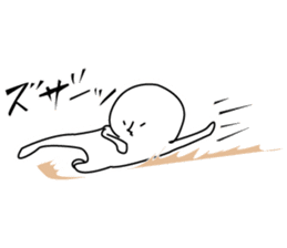 Ninja"Shadow" & White residents sticker #5017925