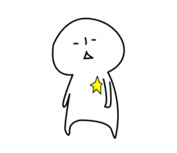 Ninja"Shadow" & White residents sticker #5017926