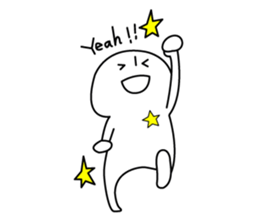 Ninja"Shadow" & White residents sticker #5017927