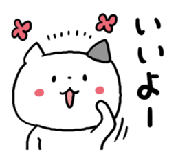 Red tabby cat and Bicolors cat sticker #5018473