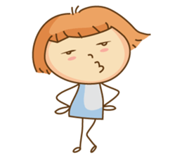 Naughty Poor Girl sticker #5018502