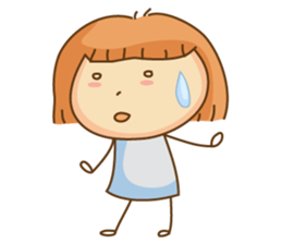 Naughty Poor Girl sticker #5018506