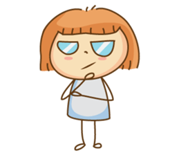 Naughty Poor Girl sticker #5018509