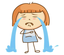 Naughty Poor Girl sticker #5018511