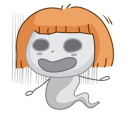 Naughty Poor Girl sticker #5018517