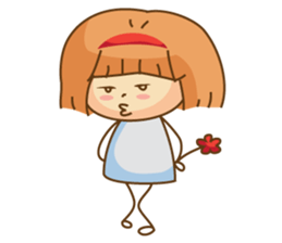 Naughty Poor Girl sticker #5018519