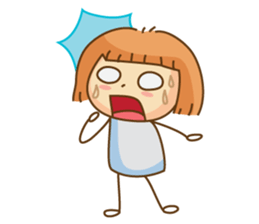 Naughty Poor Girl sticker #5018525