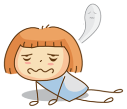 Naughty Poor Girl sticker #5018526