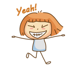 Naughty Poor Girl sticker #5018528