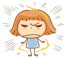 Naughty Poor Girl sticker #5018533