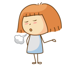 Naughty Poor Girl sticker #5018541