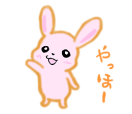 cute and sweet rabbit sticker #5019071
