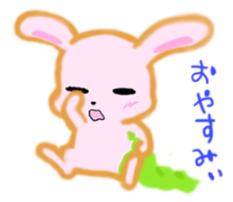 cute and sweet rabbit sticker #5019072