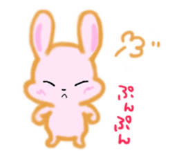 cute and sweet rabbit sticker #5019073