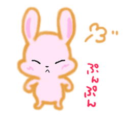 cute and sweet rabbit sticker #5019073