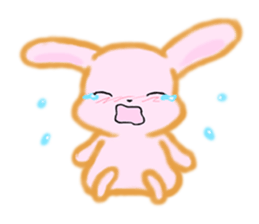 cute and sweet rabbit sticker #5019074
