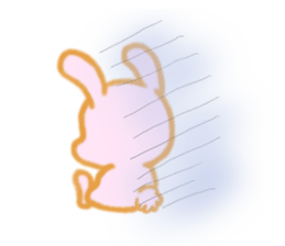 cute and sweet rabbit sticker #5019075