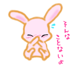 cute and sweet rabbit sticker #5019077