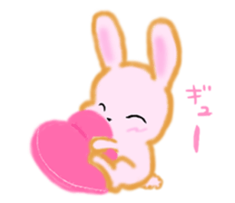 cute and sweet rabbit sticker #5019078
