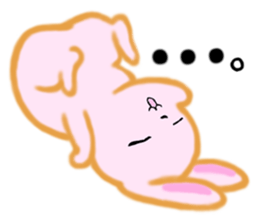 cute and sweet rabbit sticker #5019079