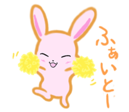 cute and sweet rabbit sticker #5019088