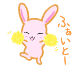 cute and sweet rabbit sticker #5019088