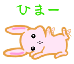 cute and sweet rabbit sticker #5019094
