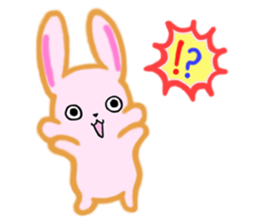 cute and sweet rabbit sticker #5019096