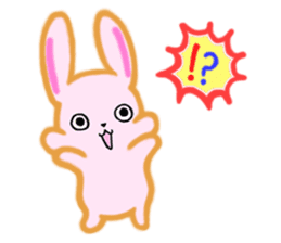 cute and sweet rabbit sticker #5019096