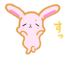 cute and sweet rabbit sticker #5019101