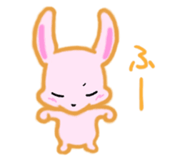 cute and sweet rabbit sticker #5019102